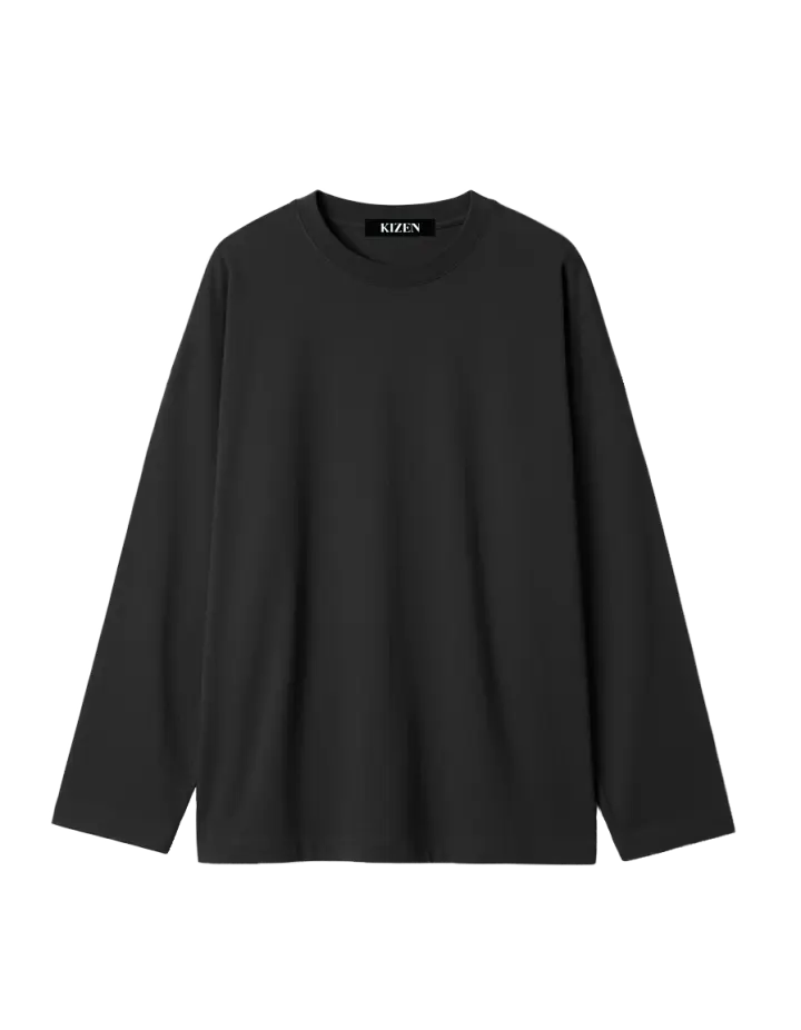 เสื้อแขนยาวสีดำ