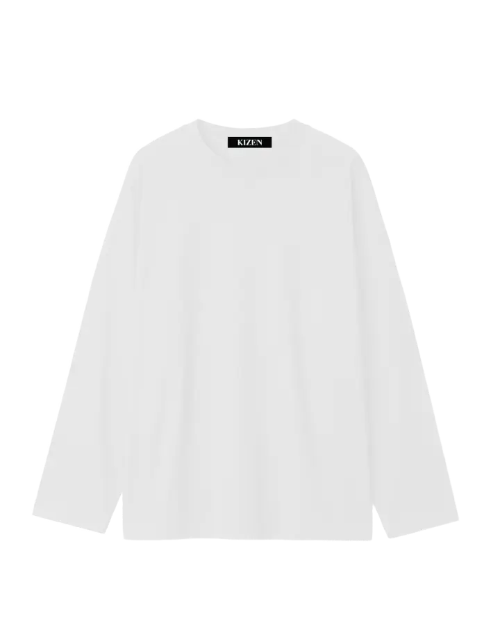 เสื้อแขนยาว สีขาว